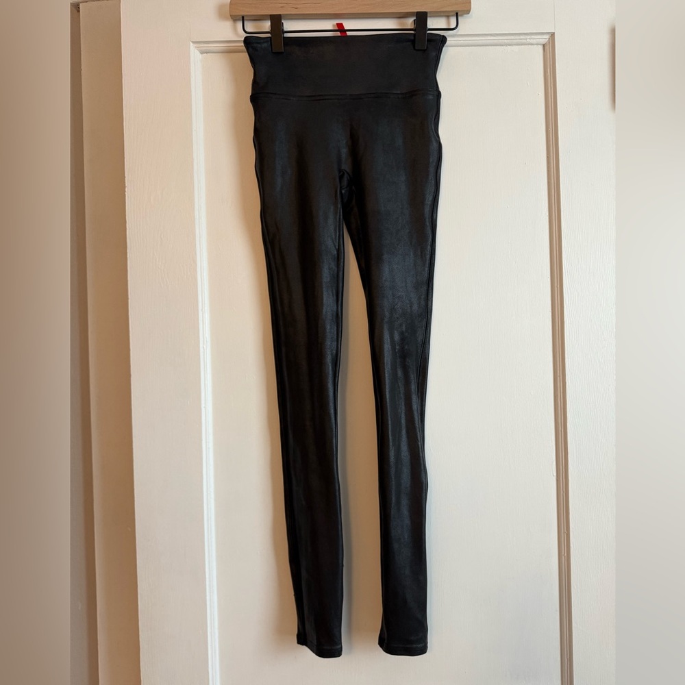 SPANX Faux Leather Leggings